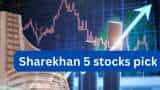 Sharekhan 5 stocks pick Century Plyboards, Gokaldas Exports, Landmark Cars, HDFC Bank, Affle India check targets 
