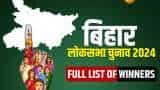 Bihar lok sabha Election results 2024 updates vote counting eci general elections 40 constituencies chunav result wining canditates bjp jdu rjd ljprv