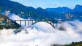 Chenab Railway Bridge First trial run of Sangaldan-Reasi train completed, crosses world's tallest Chenab bridge