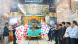 Eicher Rolls Out 50000th Fully Built Bus from its bus manufacturing plant at Baggad check details