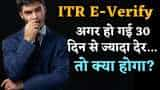 what happen if you e-verify ITR after 30 days of filing it, know income tax rules and penalty details