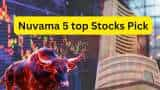 Nuvama 5 top Stocks to Buy investors can get up to 42 pc return in 1 year check details 