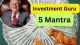 Teachers Day 2024 Special: Here 5 best Guru Mantra of renowned Investment Guru Warren Buffett for Investing 