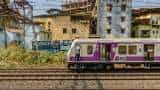 Two coaches of one EMU empty rake derailed while entering the Mumbai Central crashed