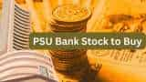 PSU Bank Stock to Buy ICICI Securities bullish on SBI check target, expected return