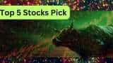 Top 5 stocks to buy Sharekhan pick check targets for UltraTech Cement, Dalmia Bharat, Chola Invest, TCI, Aarti Industries