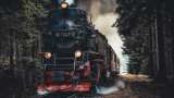 indian railway tracks between science the train runs at the speed like bullet vande bharat