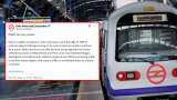 Due to storm, metro stopped at many places in Delhi, DMRC given updates, know the names before leaving the office