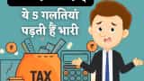 income tax return cancelled top 5 mistakes taxpayers must avoid no refund risk