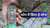 gold in old phone safe extraction recycling method