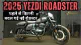 Yezdi Roadster 2025 launched with updated cosmetic features full video walkaround