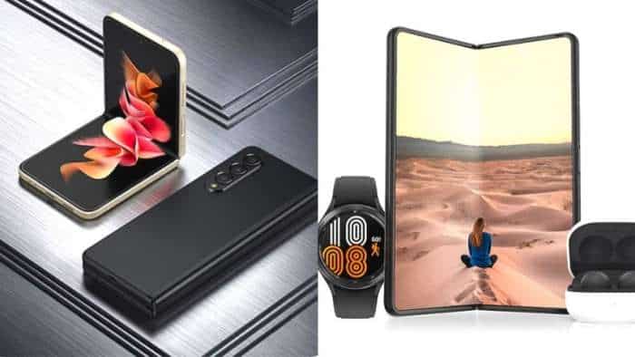 Samsung Galaxy Unpacked Event 2021 Galaxy Z Fold3 Flip3 5G Foldable Smartphones galaxy 4 smartwatches buds 2 launched know features and specifications