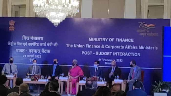 finance minister nirmala sitharaman on mumbai tour for 2 days post budget meeting with industry and markets representatives