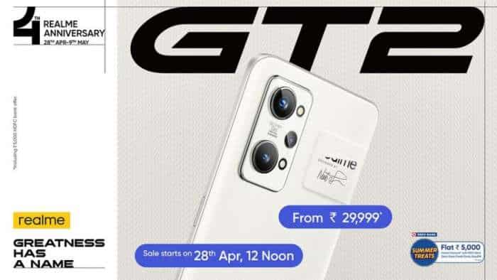 Realme GT 2 With Snapdragon 888 SoC Paper-Like Back Panel Launched in India