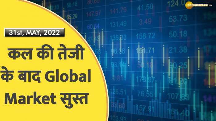 कल की तेजी के बाद Global Market से सुस्ती के संकेत