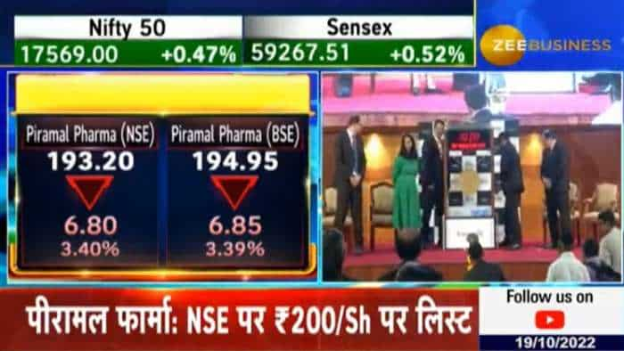 Piramal Pharma Listing: शेयर बाजार में दमदार लिस्टिंग, NSE पर 200 और BSE पर 201 रुपए प्रति शेयर पर हुआ लिस्ट