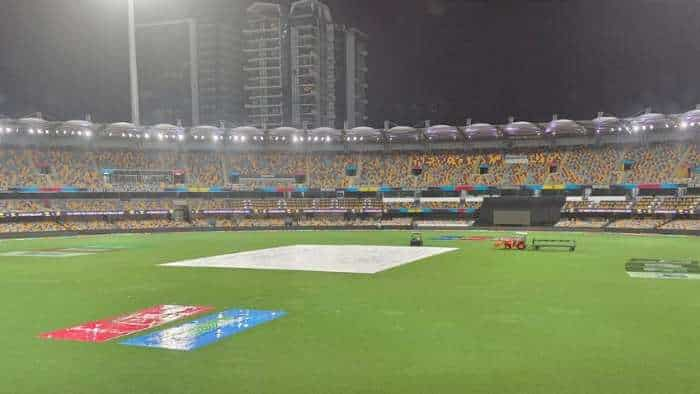 T20 World Cup India vs new zealand warm up match cancel due to rain icc t20 world cup live cricket score latest update