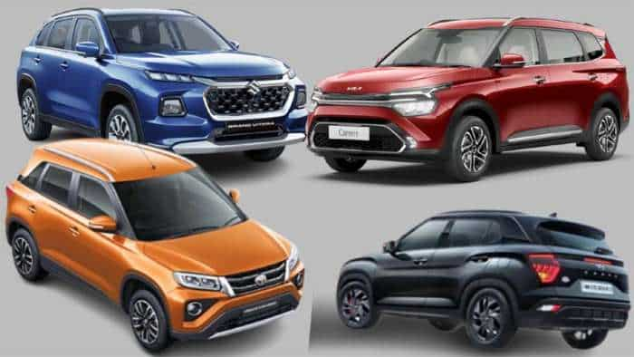 cars in 10 lakhs: 2022 Maruti Brezza Maruti GRAND VITARA 2022 Toyota Urban Cruiser Kia Carens Hyundai Creta price