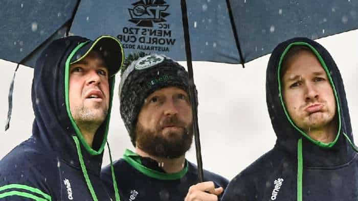 ICC T20 World Cup 2022 Afghanistan vs Ireland match washes out due to rain each team shared 1 point