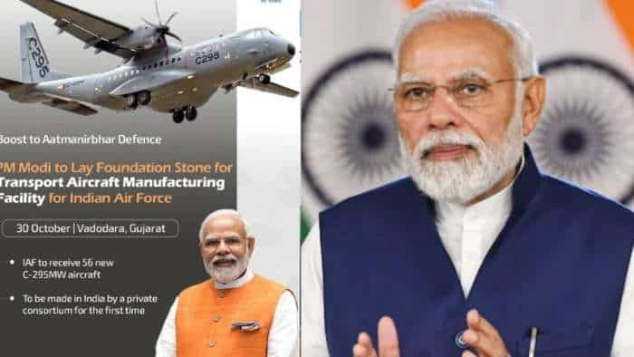 Narendra Modi will lay foundation for C-295 manufacturing plant in Vadodara will empower India defence