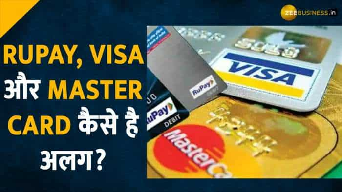 क्या होते है Rupay, Visa या Master card?