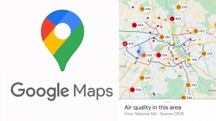 How to check air quality on google maps on android and ios check step by step process