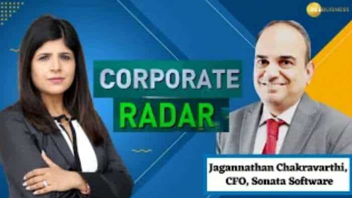 Corporate Radar: ज़ी बिज़नेस के साथ खास बातचीत में Sonata Software के CEO, जगन्नाथन चक्रवर्ती
