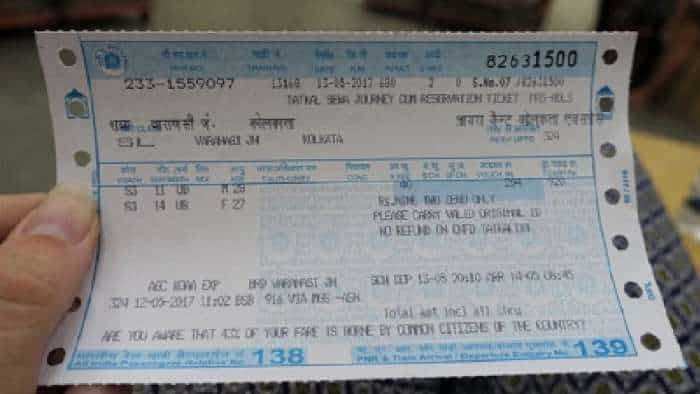 train ticket concession 