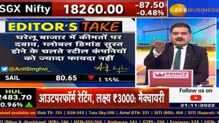 Market Guru Anil Singhvi view on Metal Stocks investor should sell metal stocks on any rally after export duty cut recently