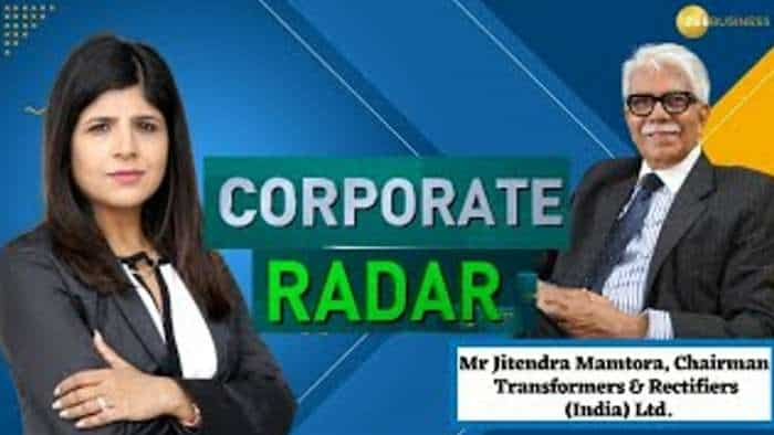 Corporate Radar: ज़ी बिज़नेस के साथ खास बातचीत में Transformers & Rectifiers के चेयरमैन, जितेंद्र मामतोरा