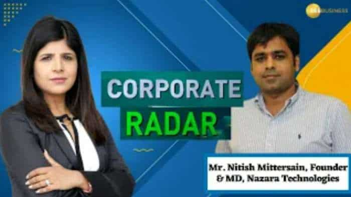 Corporate Radar: ज़ी बिज़नेस के साथ खास बातचीत में Nazara Technologies के फाउंडर & MD, नितीश मित्रसेन