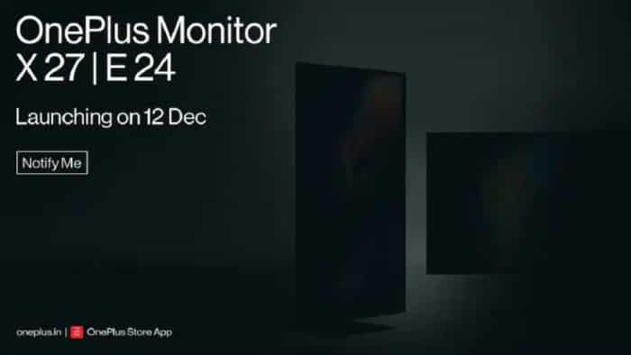 OnePlus First Monitor X 27, Monitor E 24 to be launch on 12th december 2022 check feature and more details