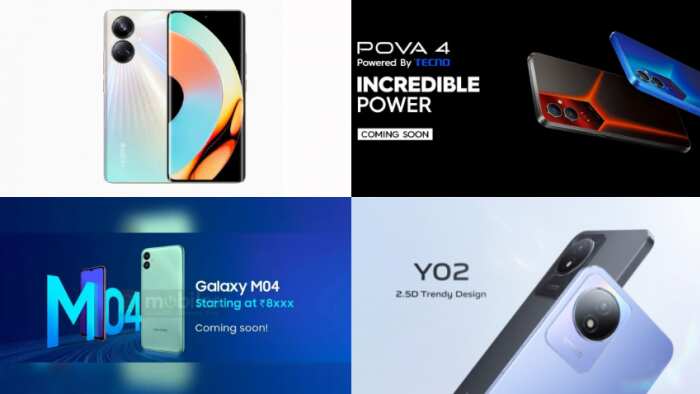 upcoming Smartphone launched this month Realme 10 Pro Realme 10 Pro+ Tecno POVA 4 Samsung Galaxy M04 Vivo Y02 check feature and more