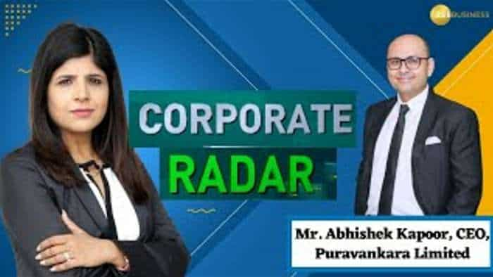 Corporate Radar: ज़ी बिज़नेस के साथ खास बातचीत में Purvankara के CEO, अभिषेक कपूर