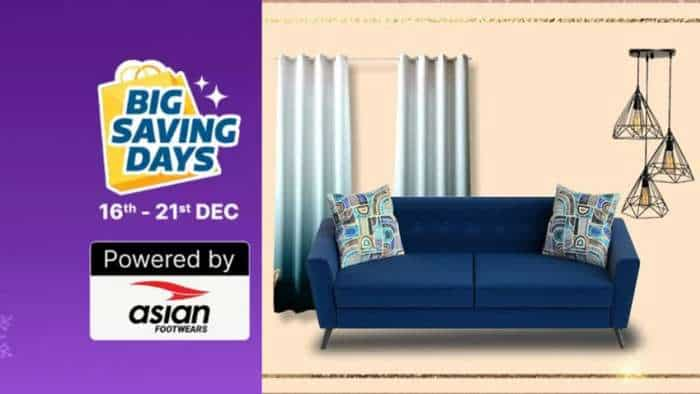 Flipkart Big Saving Days sale December 2022 Home & Furniture End Of Season Sale till 21 December 2022, 10 percent instant discount on sbi and Kotak Mahindra bank debit and credit card