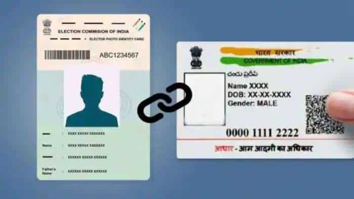 Aadhaar-Voter Card Link people do not link aadhaar with election voter id card would not struck off voters list 