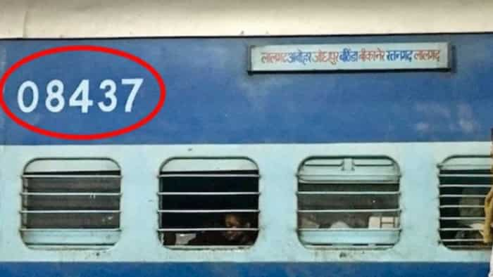 Indian railways interesting facts why are 5 digit numbers or code written on train coaches what do they mean do you know