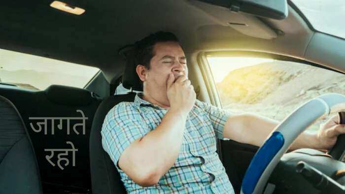 stop sleeping while driving tips by NCIB, get enough sleep before going on a long-distance trip, check important advice