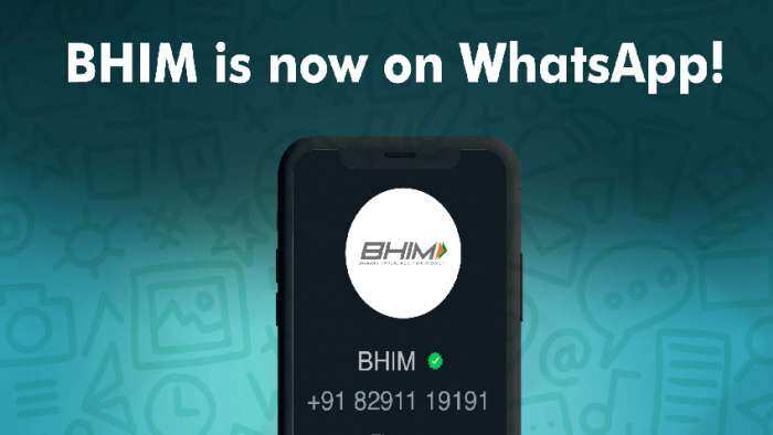 BHIM UPI enters WhatsApp you will get information about latest features and offers just by sending Hi