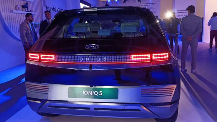 auto expo 2023 hyundai ioniq 5 ev launched at introductory price of above Rs 44 lakhs for first 500 customer check latest design specification