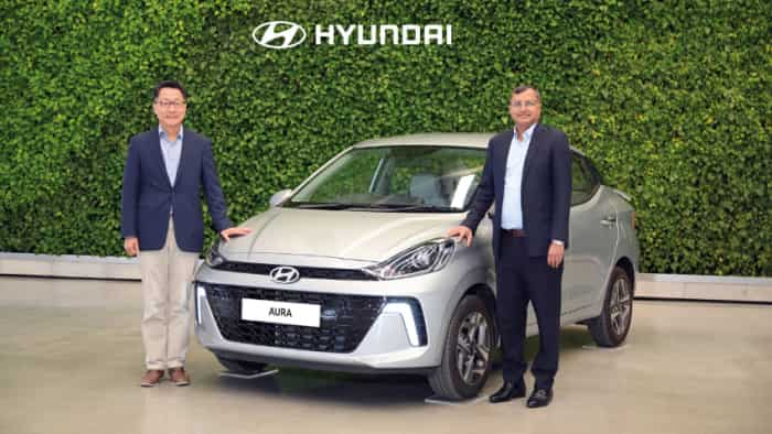 Hyundai Aura Facelift 2023 with new features 20 safety features, 4 airbags, check ex showroom feature