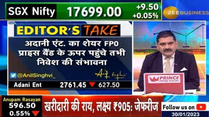 adani fpo response after hindenburg research report anil singhvi reaction on adani group shares 