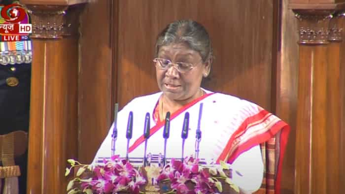 budget session  2023 Parliament Budget Session President Droupadi Murmu first Speech at parliament