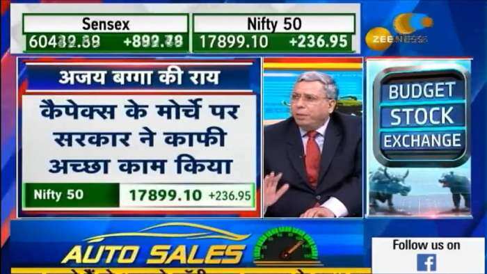 union budget 2023 market expert ajay bagga said government did good job at capex here you know more