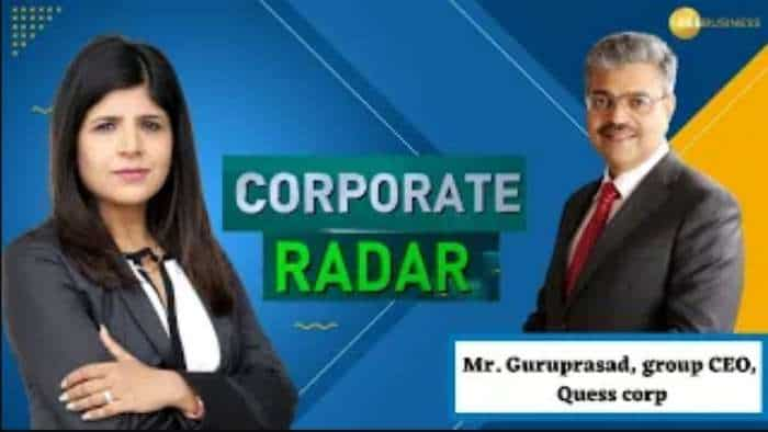 Corporate Radar: Q3 नतीजों पर ज़ी बिज़नेस के साथ खास बातचीत में Quess Corp के ग्रुप CEO, गुरुप्रसाद