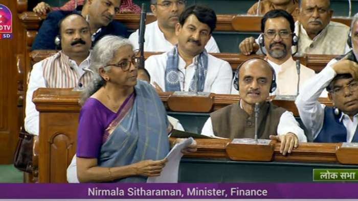 Finance Minister Nirmala Sitharaman reply on General Discussion on Budget takes dig on rajasthan CM Ashok Gehlot Budget Goofup