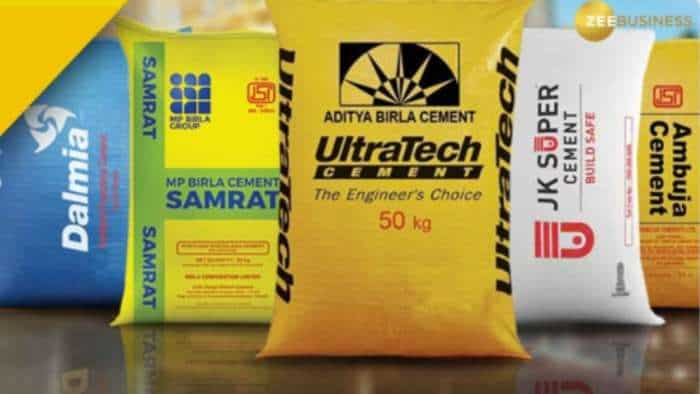 Cement companies hiked price for 15 rupees per bag Shree Cement UltraTech and ambuja cement stocks showing strength