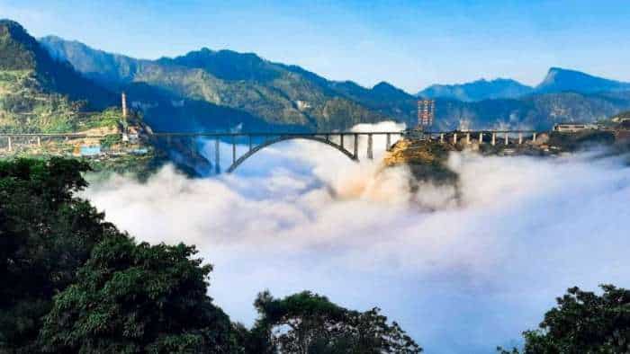 Chenab Bridge is world Highest Rail Bridge height 359 metres above the River know 5 interesting facts