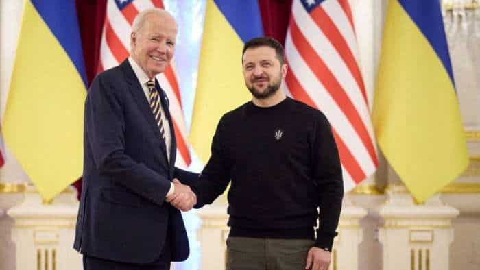 US President Joe Biden in Kyiv says Ukraine will get new military and aid package worth 500 million dollars to be announced on Tuesday