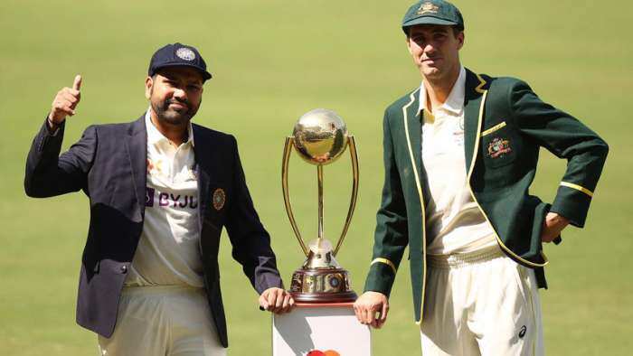 India vs australia third test Australia Won the toss elected to bat first PM Narendra Modi and PM Anthony Albanese presents test caps to skippers